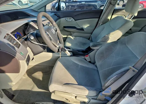 2012 Honda Civic Lx из США, поврежденный, VIN 2HGFB2F57CH324065